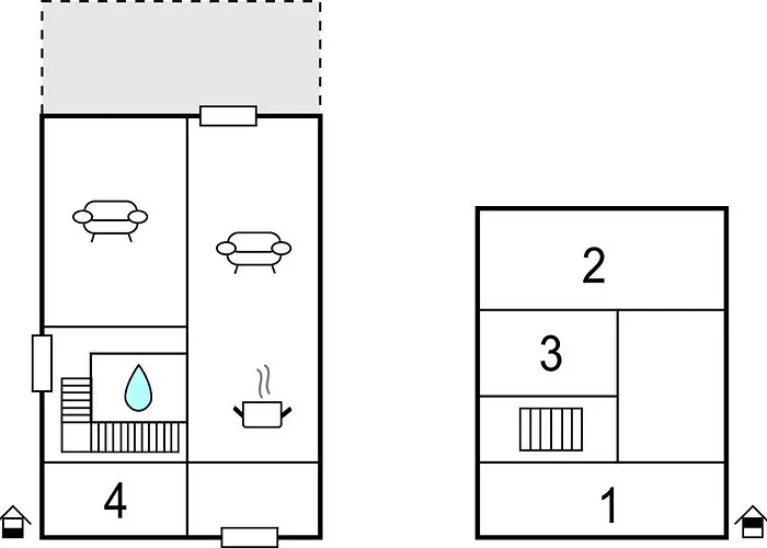 Дом отдыха Beautiful In With Kitchen *